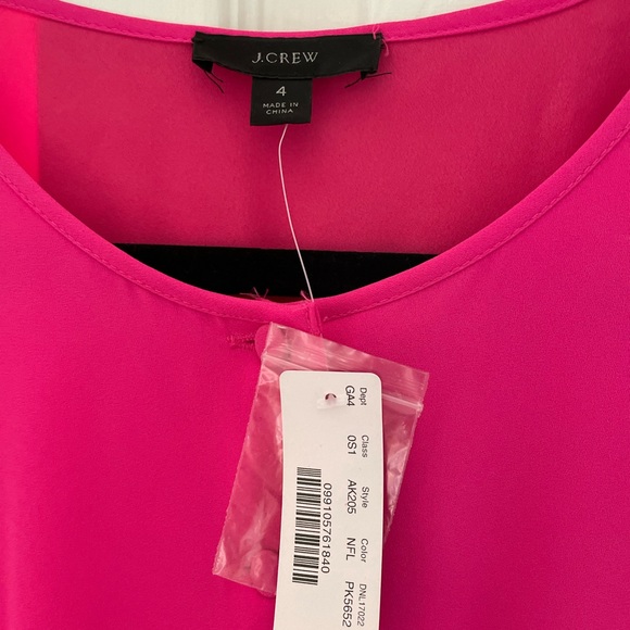 J Crew NWT pleated tie dress - Picture 5 of 7